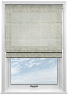 Siena Voile, Khaki Brown - Roman Blind